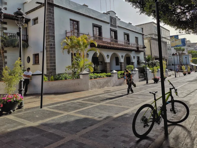 Plaza de la ciudad de los Llanos de Aridane.