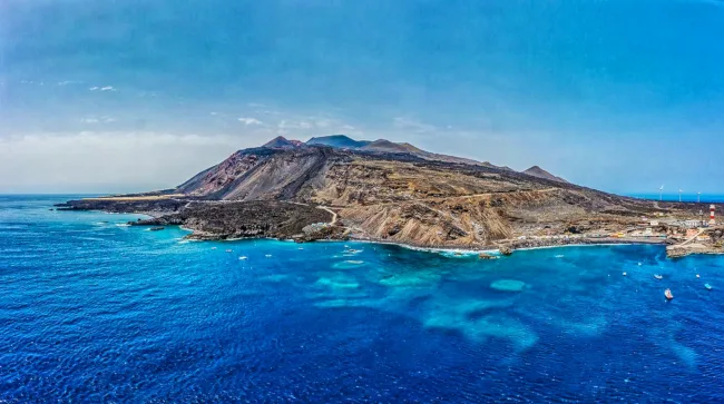 Costa sur de la isla de la Palma.