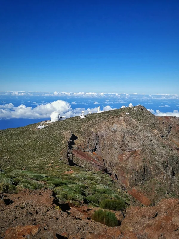 Vista desde uno de los miradores de la ruta del Roque de los Muchachos.