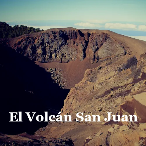 Enlaza con la entrada del volcán de San Juan.