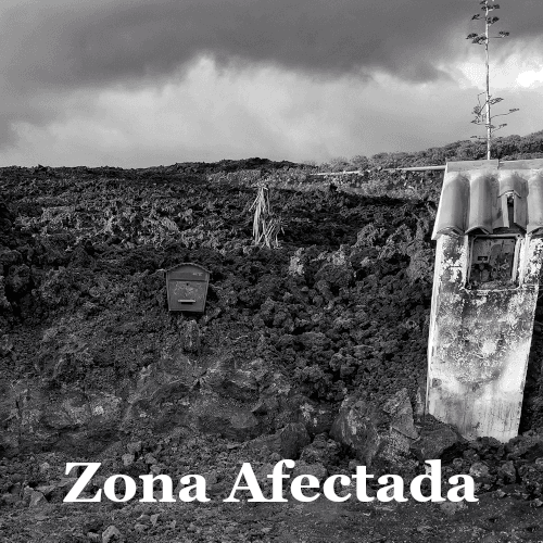 Enlaza con la parte del contenido donde se explica la zona afectada por esta erupción