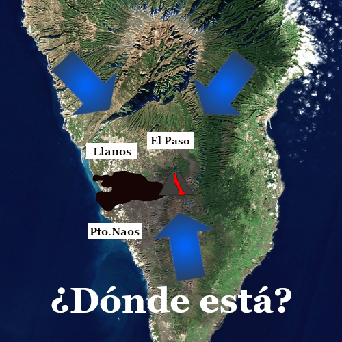 Enlaza con la explicación de dónde se encuentra el volcán y cómo visitarlo